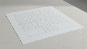 illustration vectorielle d'un système de pages hiérarchisées