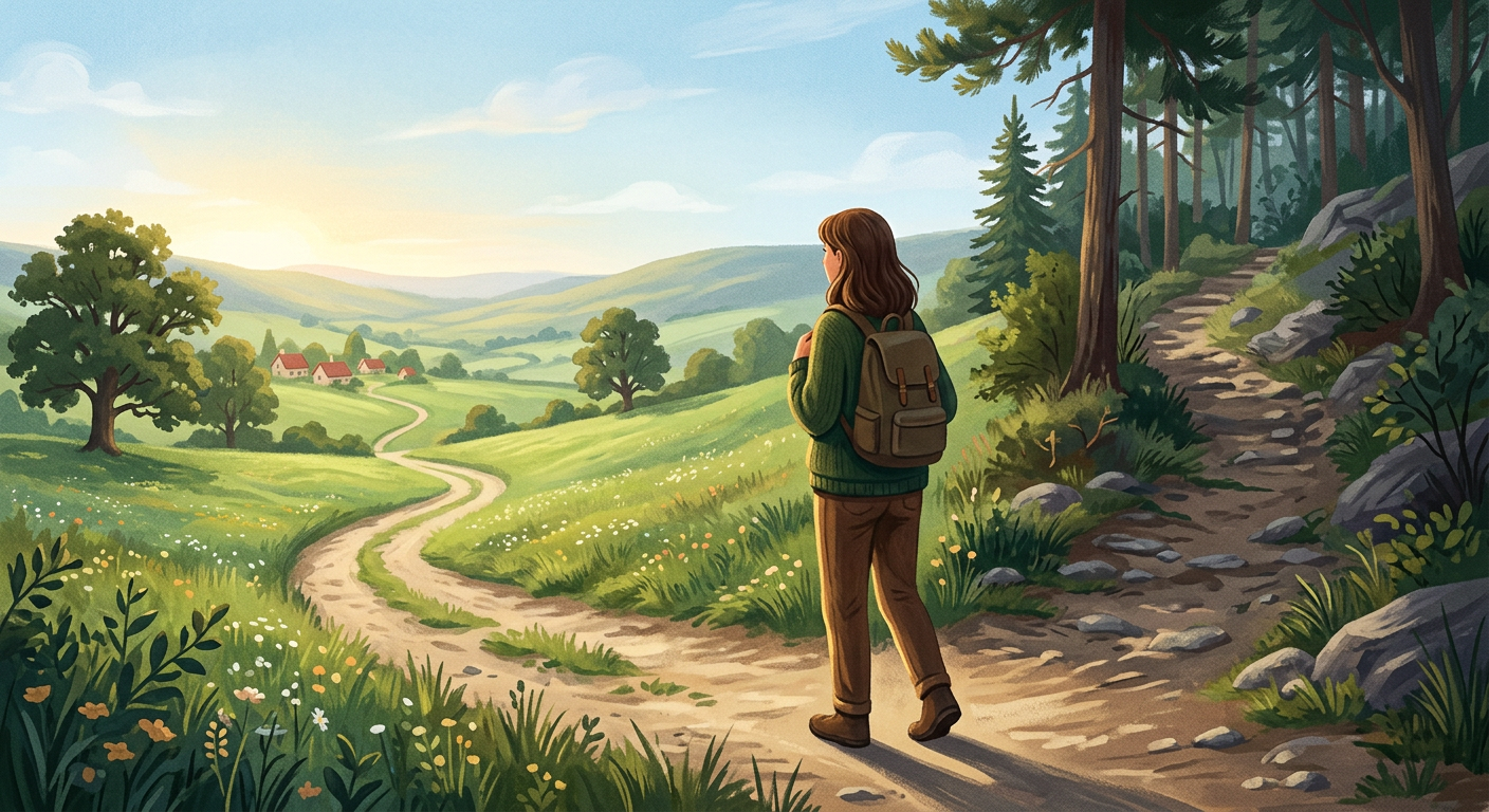 Personne à la croisée des chemins