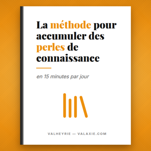 Couverture article Accumuler des perles de connaissances